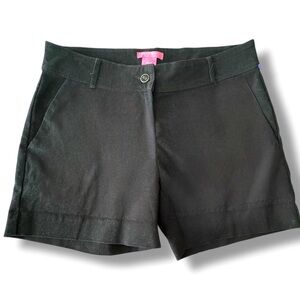 NWOT Issac Mizrahi Size 6 Black Tailored Shorts Pockets Never Worn